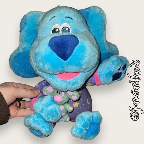 Blue’s Clues & You! Bedtime Blue 13-Inch Plush - Picture 4 of 12